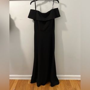 Formal black dress